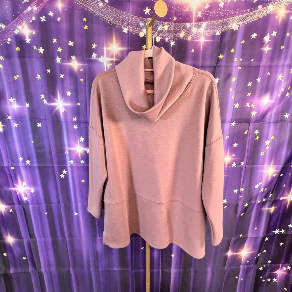Dear Scarlett - Vienna Scuba Pullover - Dusty Rose - 1x